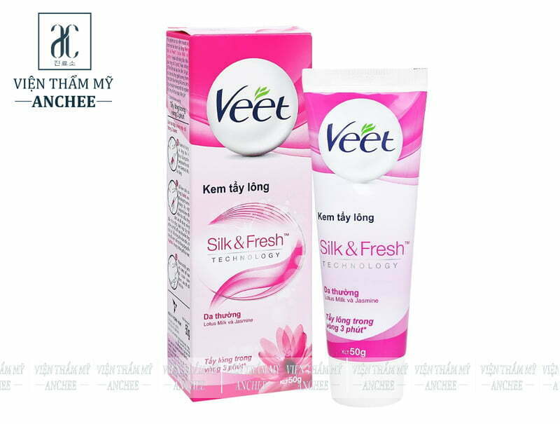 Kem tẩy lông Veet Hair Removal Cream Silk & Fresh