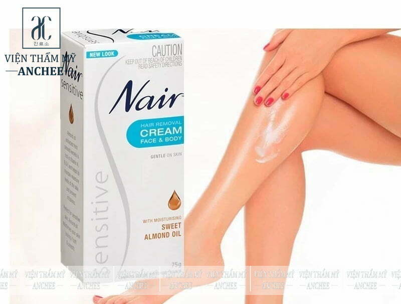 Kem tẩy lông Nair Sensitive Formula Bikini Cream
