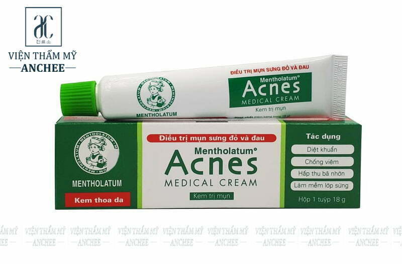 Acnes Medical Cream - kem trị mụn trắng da số 1 trên thị trường Việt