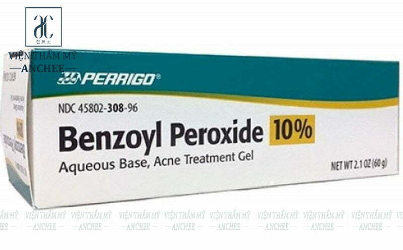 Điều trị mụn ẩn với các sản phẩm có chứa Benzoyl Peroxide