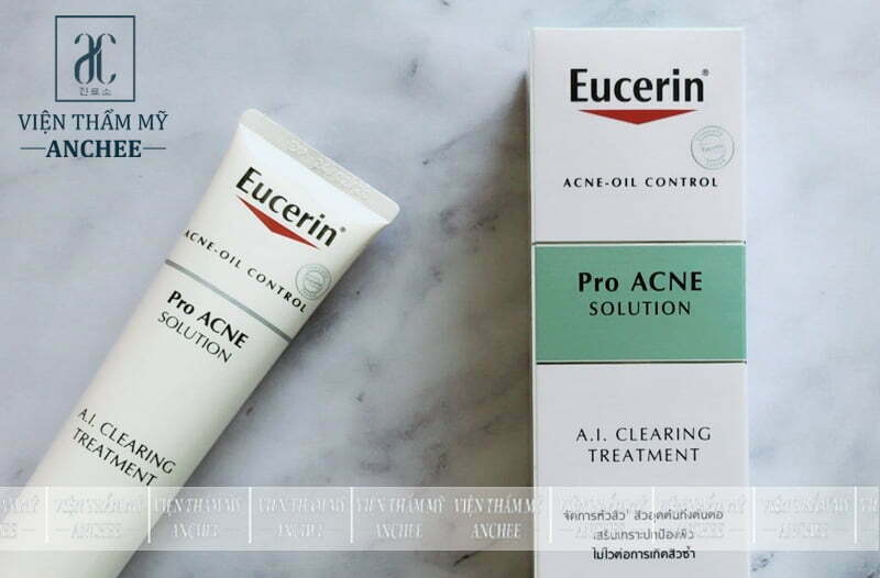 Sữa rửa mặt Eucerin ProAcne Solution trị mụn dạng gel