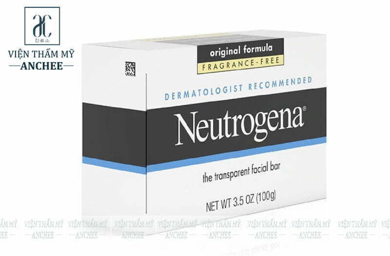 Xà phòng tắm Neutrogena Facial Cleansing Bar cho da lưng mụn