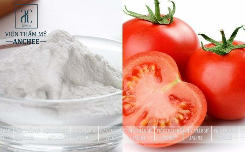 Trị thâm mông hiệu quả với baking soda và cà chua