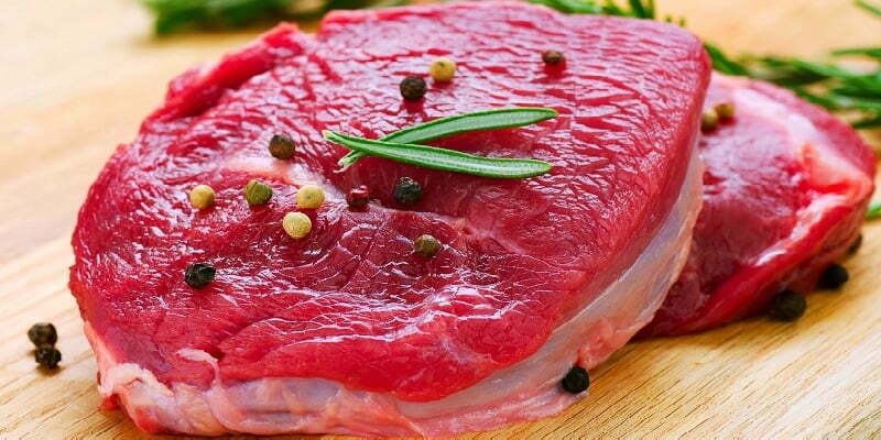 Khử thâm môi kiêng ăn thịt bò