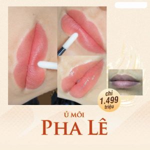 phun môi pha lê