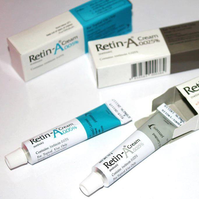 Sử dụng các loại thuốc bôi có chứa retinol