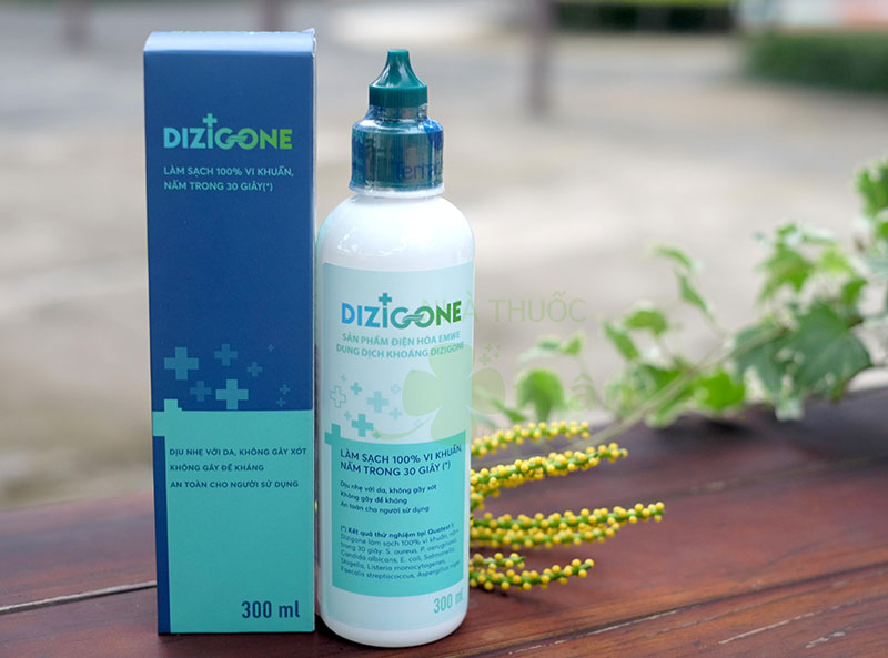 Khử trùng da bằng dung dịch kháng khuẩn Dizigone
